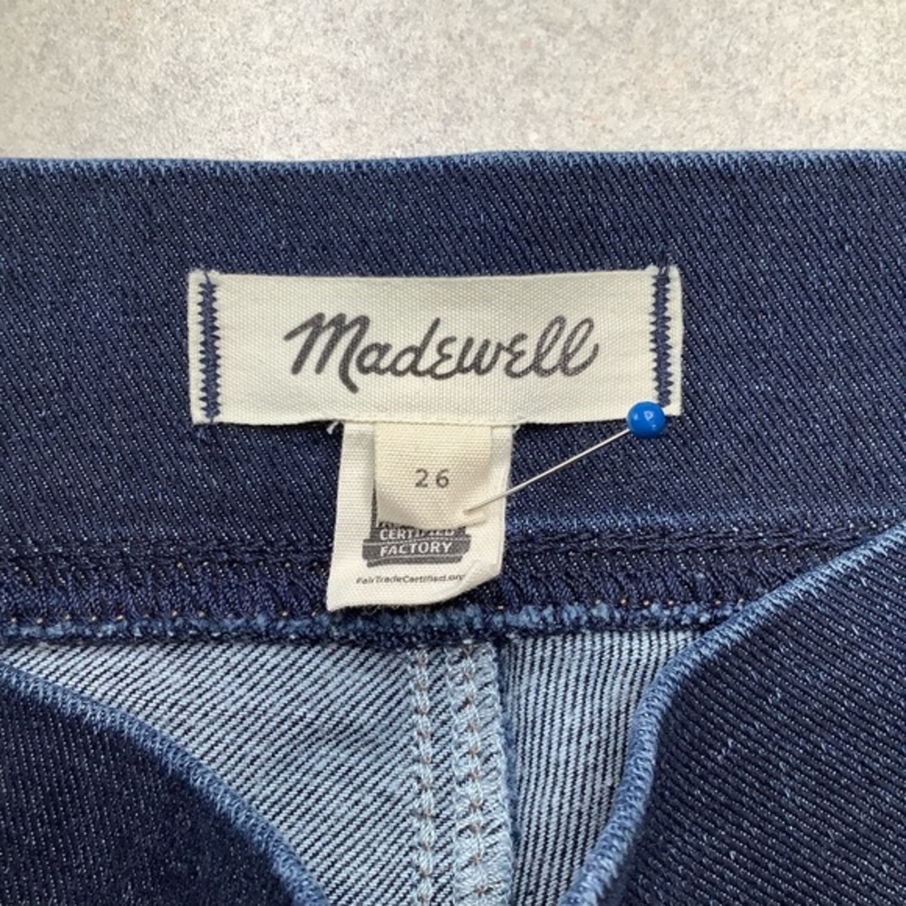 Madewell‎ Pull On Skinny Jeans 26 Wisteria NWOT - Picture 5 of 9